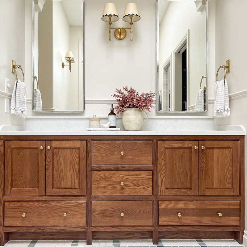 Painted Bathroom Vanity